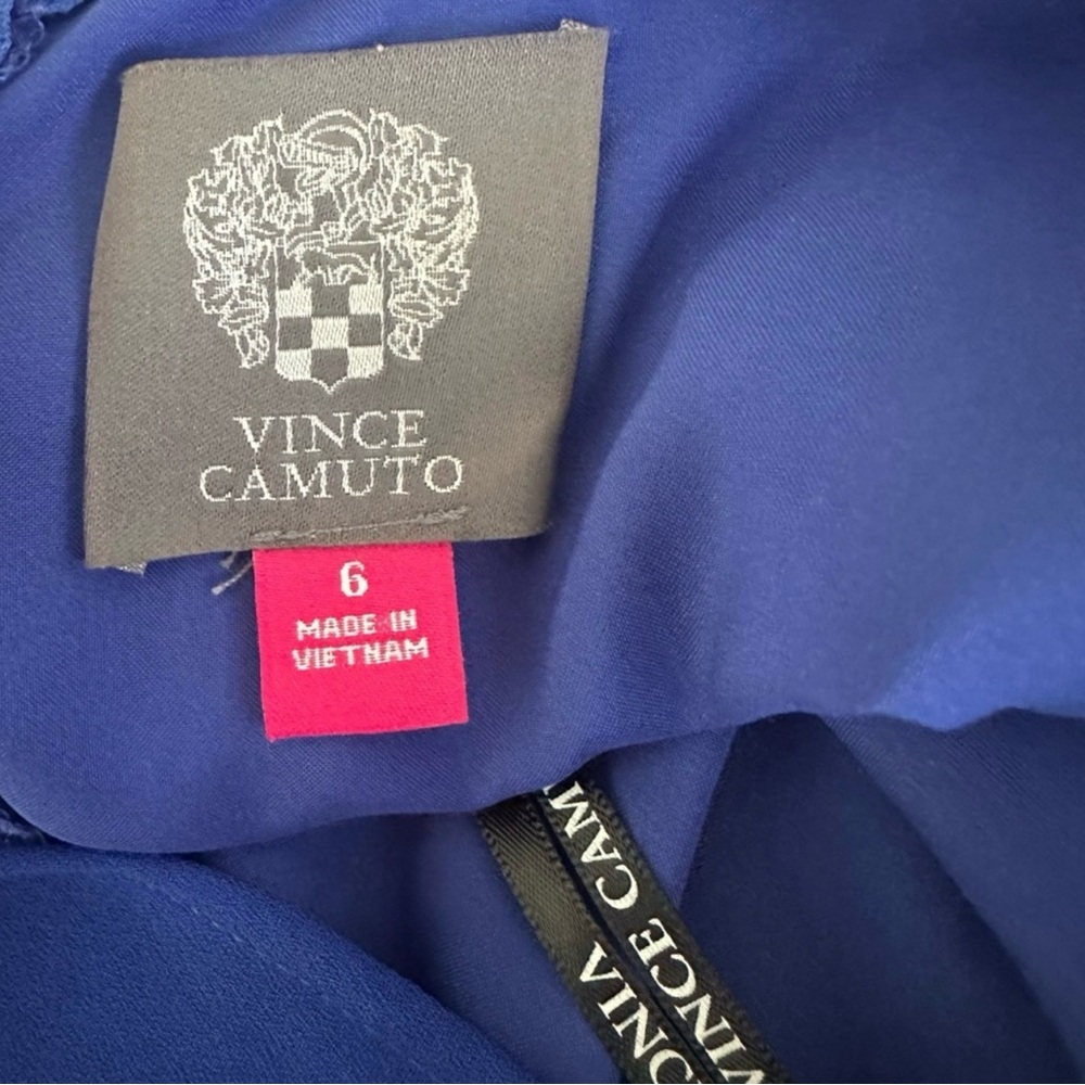 Vince Camuto Sleeveless Jumpsuit with Bow - Picture 9 of 11